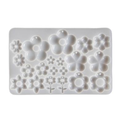 3D Flower Earring Mold For Handmade Earrings And Pendants Made Of Premium Silicone Crafting Tool