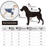 Winter Windproof Dog Coat, Warm Two-Legs Cotton Waterproof Jacket for Small Medium Large Dogs, Cozy Cold Weather Pet Apparel