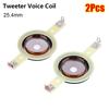 2Pcs Round Shape Tweeter Voice Coil  for Speaker Treble Horn Audio Equipment Maintenance Repair