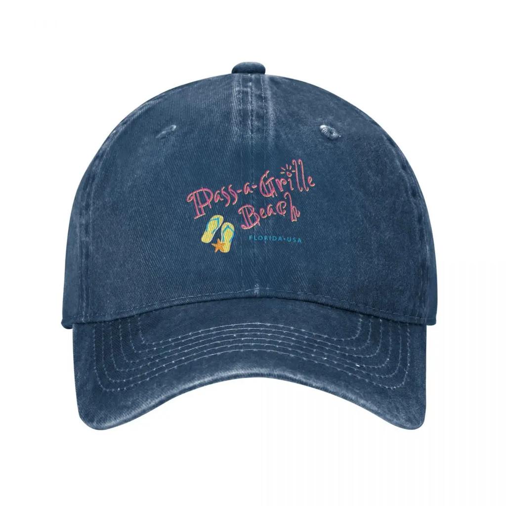 PassaGrille Beach Florida Baseball Cap winter hats for Unisex Dropshipping fashionable Military Cap Unisex Ladies Unisexs