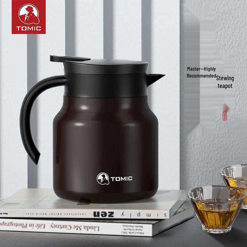 TOMIC 1L 316 Stainless Steel Stewing Tea Pot