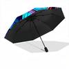 1pc Butterfly Stained Glass Automatic Open/Close Umbrella, Lightweight for Women/Men, Perfect Gift - for Everyday or Holiday Eventsyy251127099