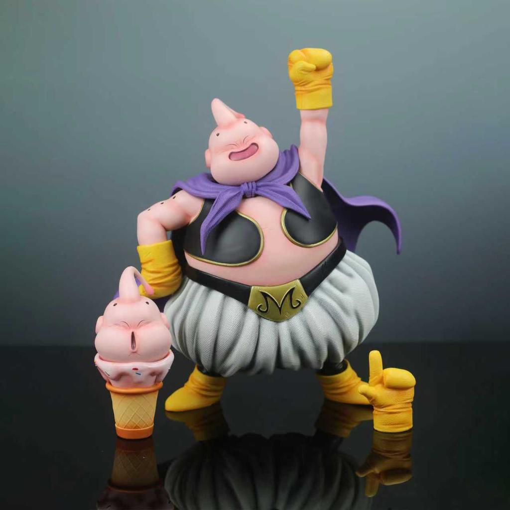 32cm Anime Figure Majin Buu Peripheral Pvc Model Replace Header Statue Desktop Decoration Ornaments Kids Gifts Toys