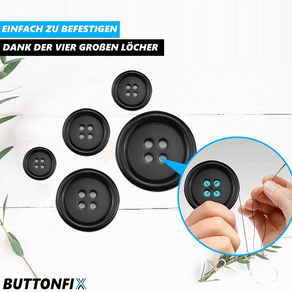 BUTTONFIX Buttons Set Snap Fasteners Button Brass for Sewing Leather Clothing Jackets