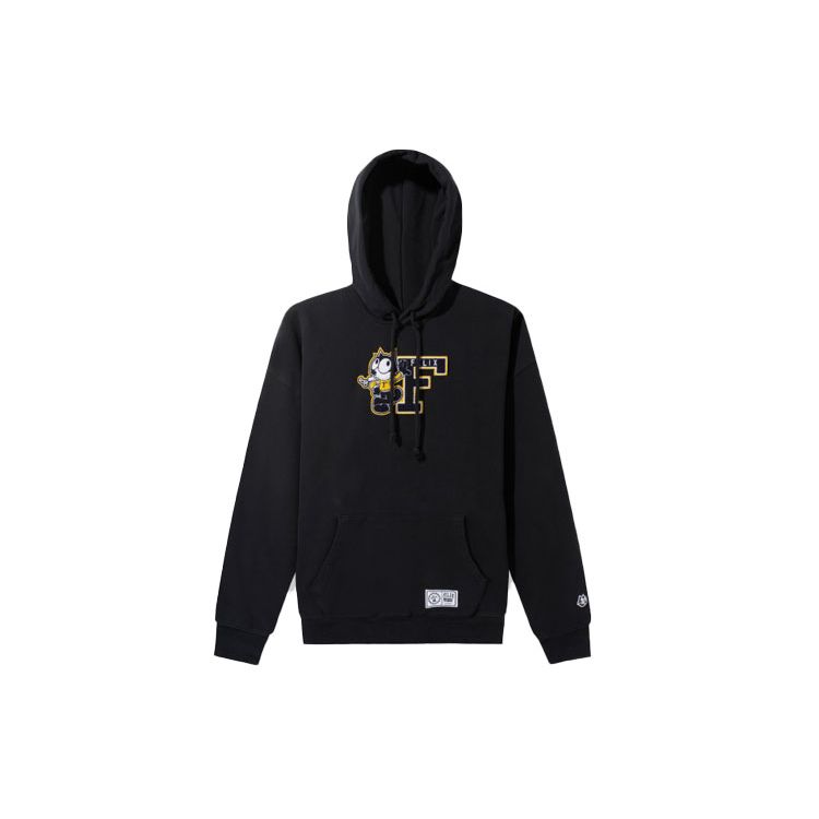 Levi s Men s Felix the Cat Embroidered Hoodie Black A1246-0000 XS