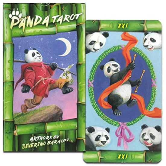 Tarot Cards Fortune Telling 78 Panda Tarot Cards Japanese Booklet Included "Pocket Manual"