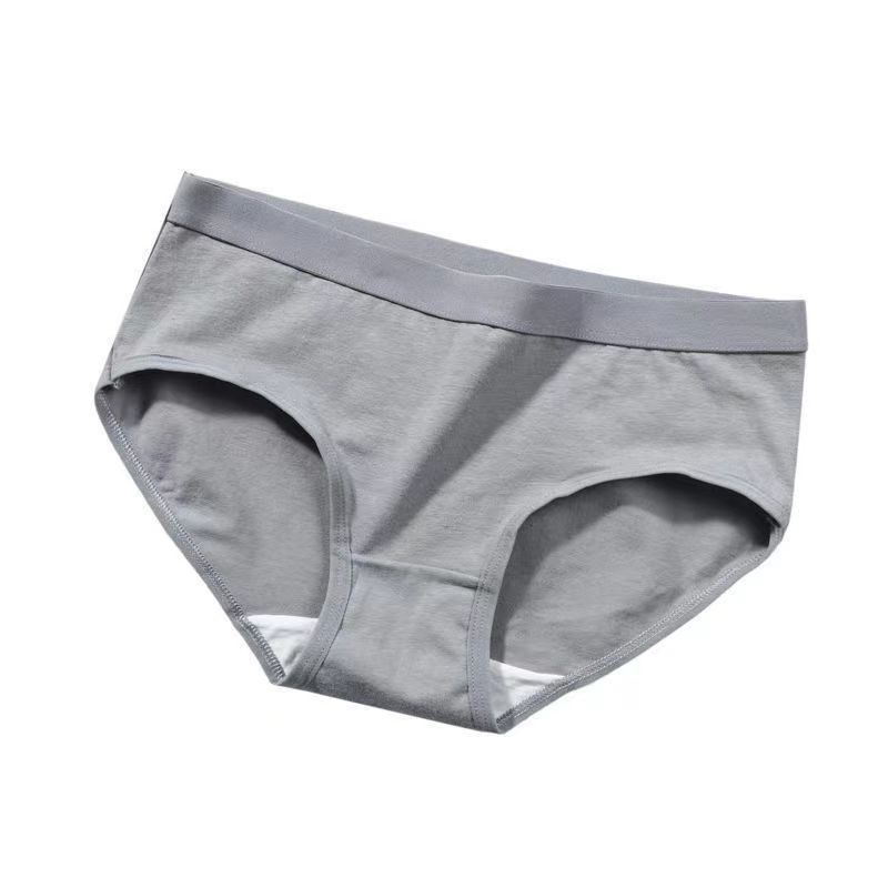 Damshorts i bomull, medelhög midja, bekväma och andningsbara