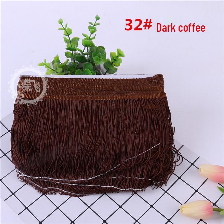 15CM DIY Latin Dance Tassel Fringe Lace Costume Accessories