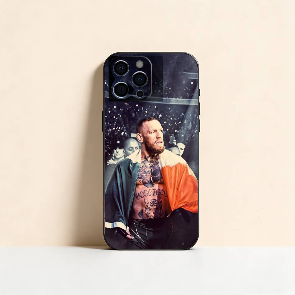 Conor Mcgregor Phone Case For iPhone 17, 16,15,14,13,12,11 Plus,Pro Max, Others Soft Black Cover