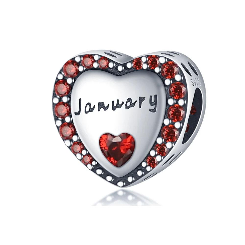 Love Month Beads Copper Colors For Charms Copper Colors Original Bracelet For Jewelry Making
