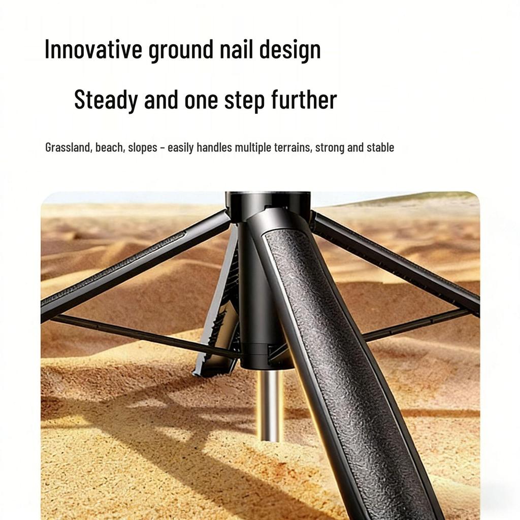 360° Magnetic Four-Legged Selfie Stick & Portable Photography Stand