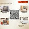 2D Floral Embroidered Pattern Decorative Cushion Covers Pattern Cushion Cover Suitable For Sofa Bedroom Car Pillow Cover