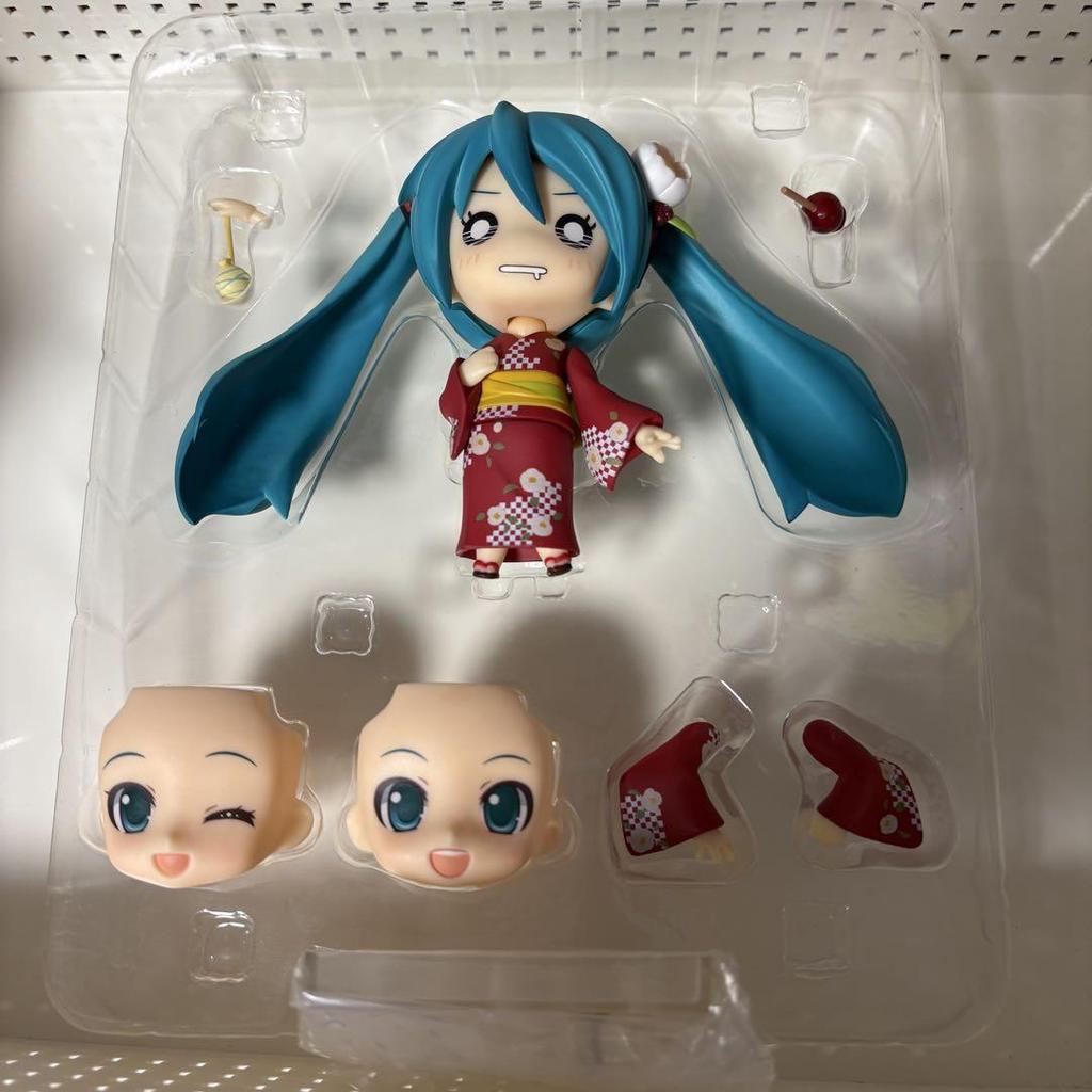 [USED] Nendoroid 333 Hatsune Miku Yukata ver. Summer Camellia