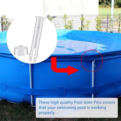 36/24/12 Sets 7cm/6cm/5.5cm Pool Joint Pins with Rubber Seals Replacement for Intex Round Metal Frame Swimming Pool Accessories