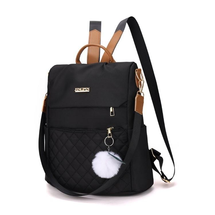 Ielgy Fashion Trendy Classy Commuter Oxford Spinning Backpack