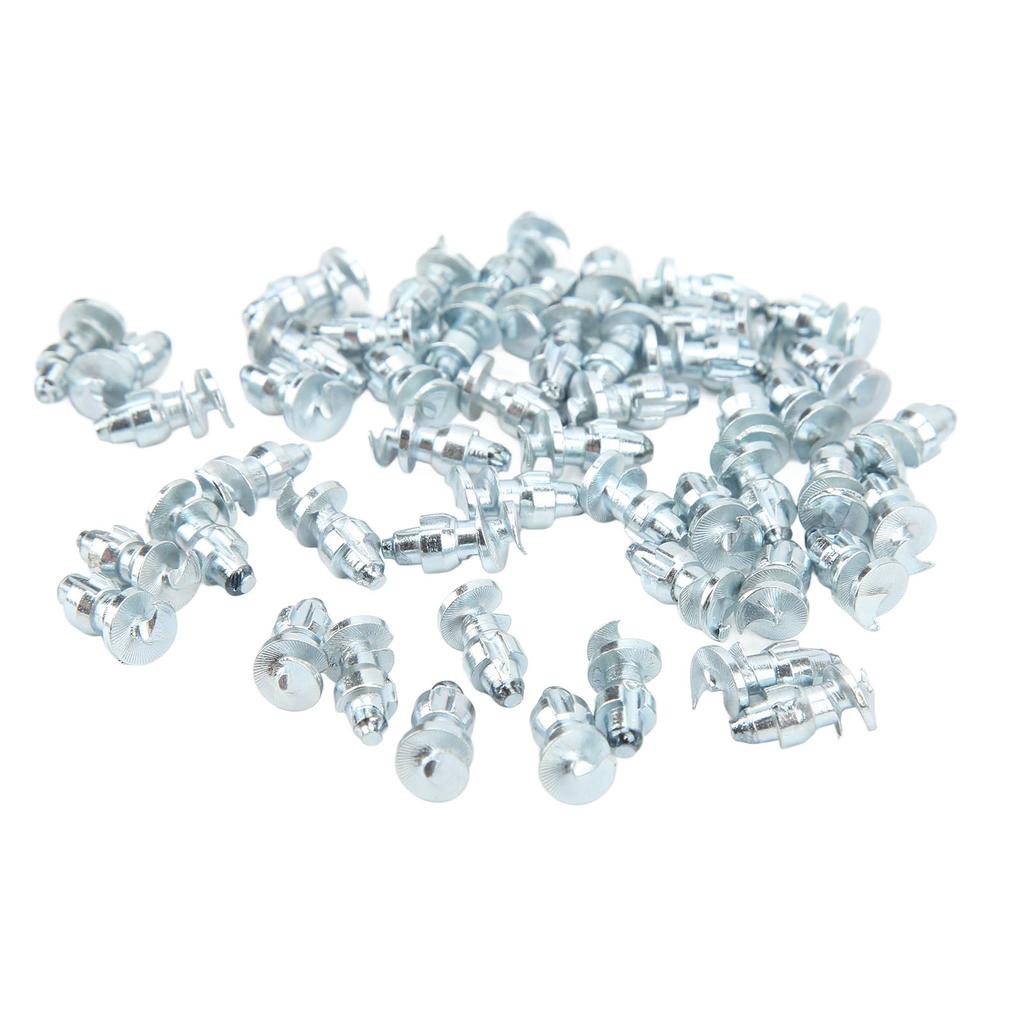 50PCs Tire Thread Studs Tungsten Steel Screw for Loader Skid Steer Tractor Forklift Motorcycle Off‑Road Vehicle
