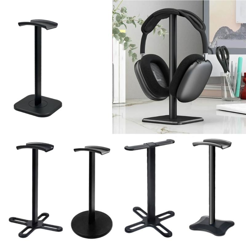 Schnellinstallations-Werkzeugloser Headset-Halter mit Kunststoffbasis zur Organisation von Zuhause und Büro