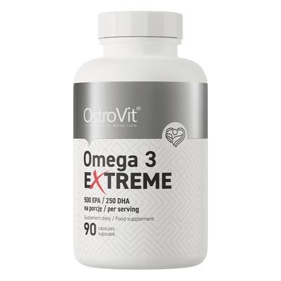 OstroVit Omega-3 Extreme, 90 vāciņi