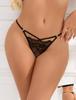 lace large floral beautiful butt extra lingerie [comeondear] T-back, sexy, women's shorts, size, sheer, pattern, cute, underwear, comfortable,