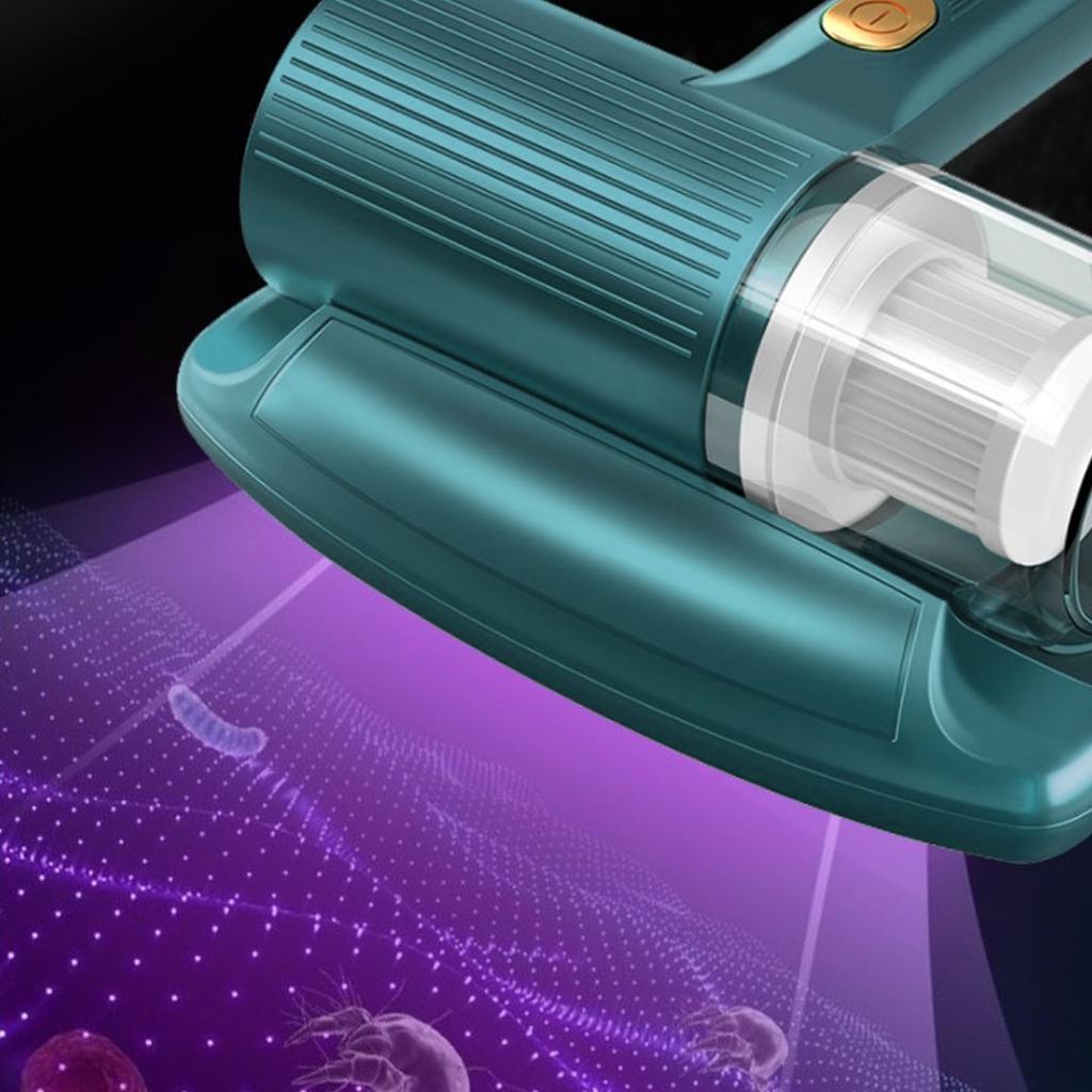 Mattress Vacuum Cln  Purple Light USB Charging Cordless Mite Vacuum Cln  with 20Kpa Suction Electric Mite Remov 
