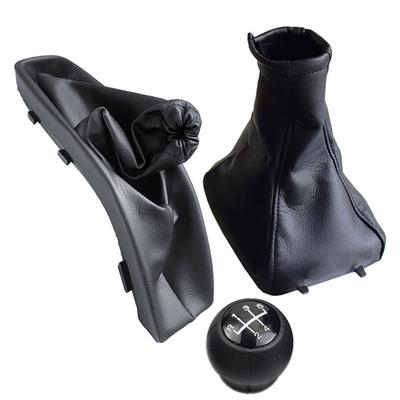5 Speed For Opel Vauxhall Astra II G Zafira A 1998-2010 Gear Shift Knob With Gaiter Boot Cover Handbrake Case Cars Accessories