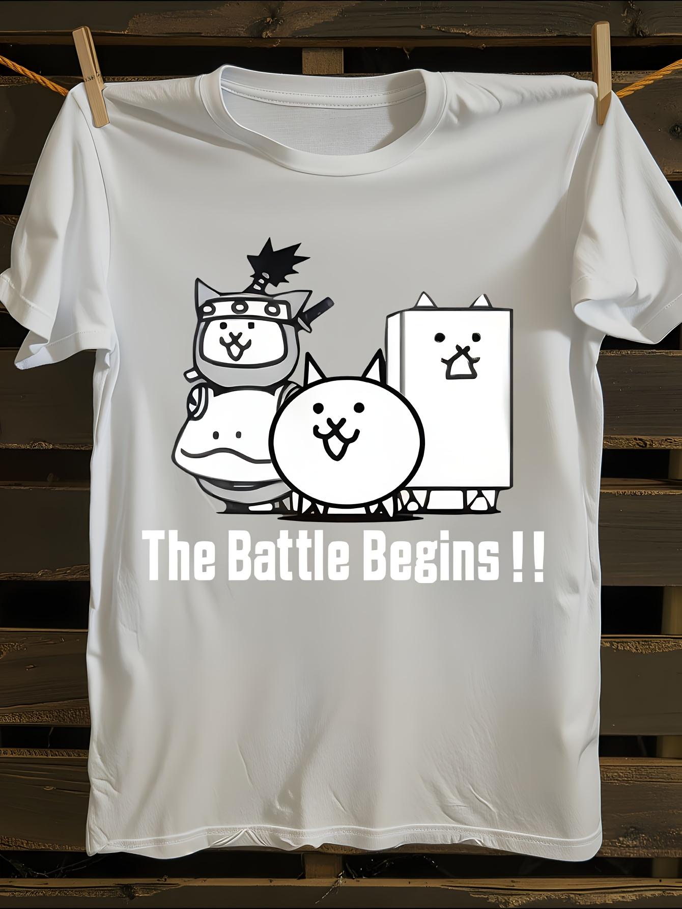 s Battle Cats Anime T-shirt S