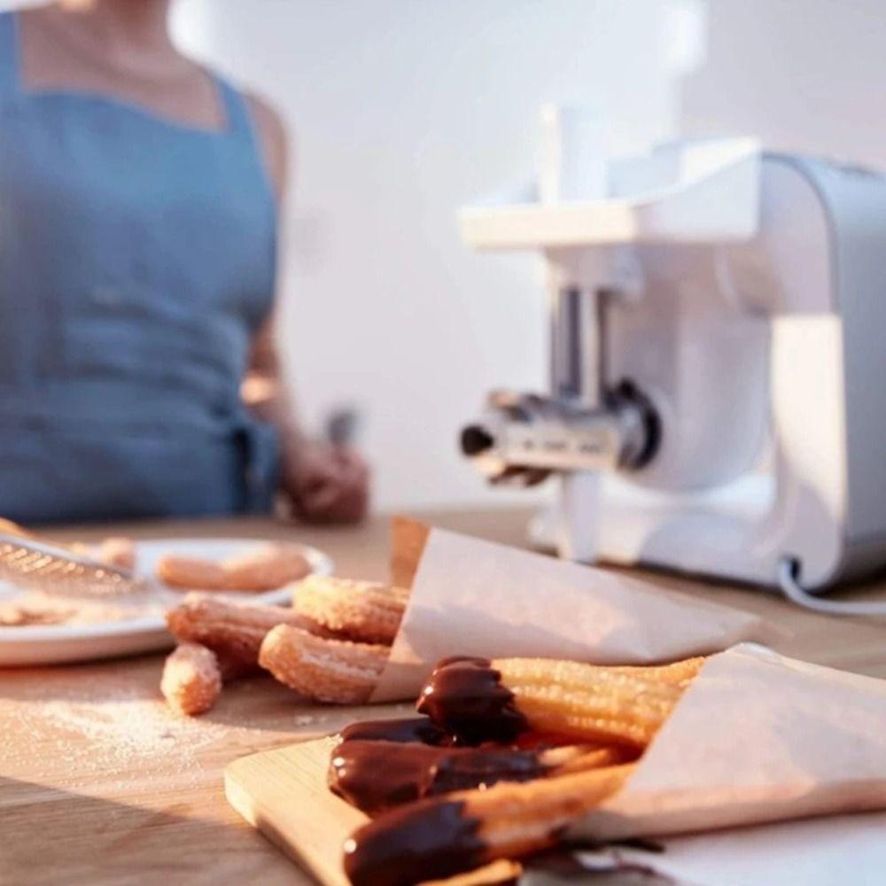 3Pcs Connection Ring Meat Grinder Accessories Stainless Steel Pastry Attachment  Biscuit Mold