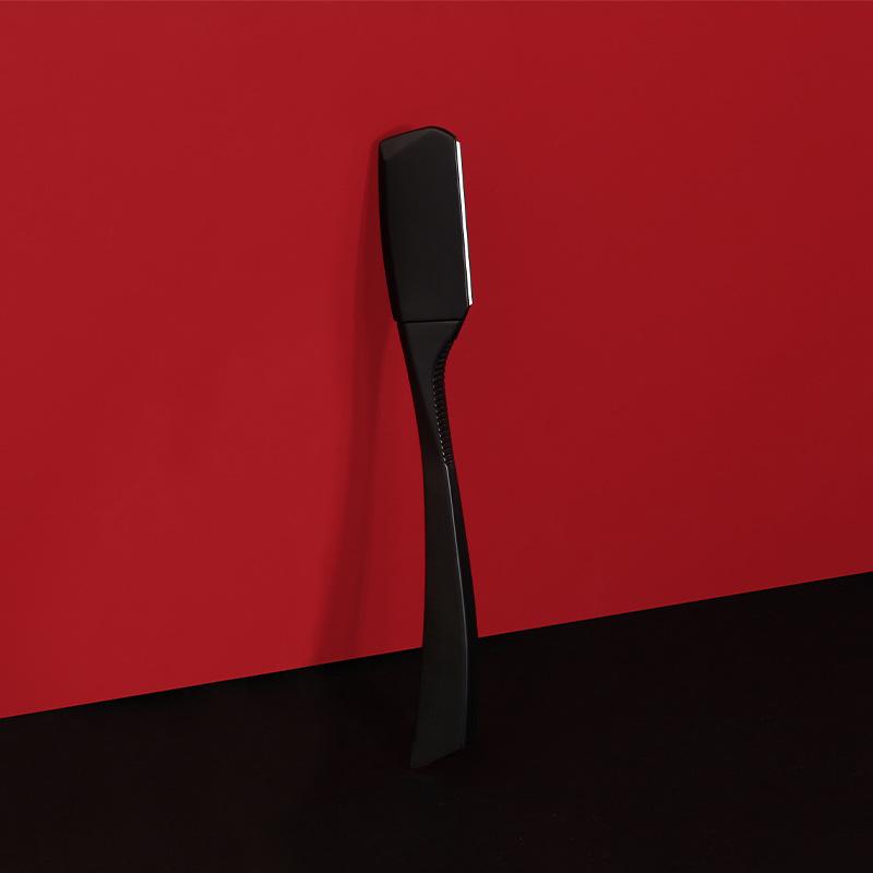 Brici de Barber cu Lamă Dreaptă Stabil Tuns Păr Barbă Sprâncene Aliaj Zinc Instrument de Ras Manual Depilare Brici Coafor Tuns