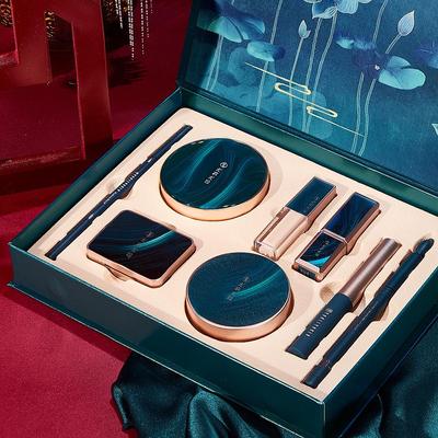 Yuli Yula Set de Maquillage Style Chinois: Coffret Cadeau de Fêtes pour Débutants Huit Pièces
