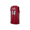 Nike NBA Basketball Jerseys Men's Red Moderate Straight Fit CV9483-608