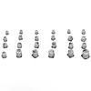 400Pcs 24 Values Electrolytic Capacitor Black SMD Aluminum Electrolytic Capacitors Assortment Kit