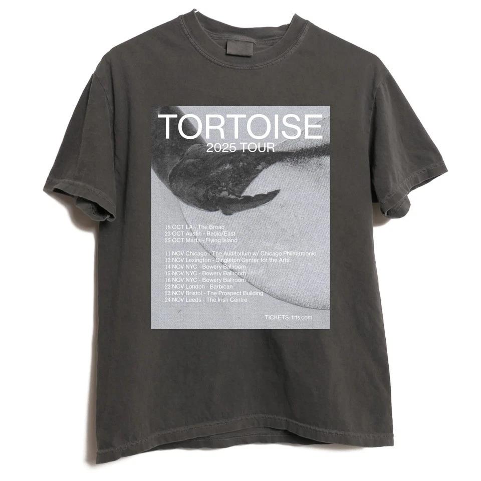 

TORTOISE TOUCH Tour Tour Full Size S to 5XL Charcoal T-shirt K934 2XL