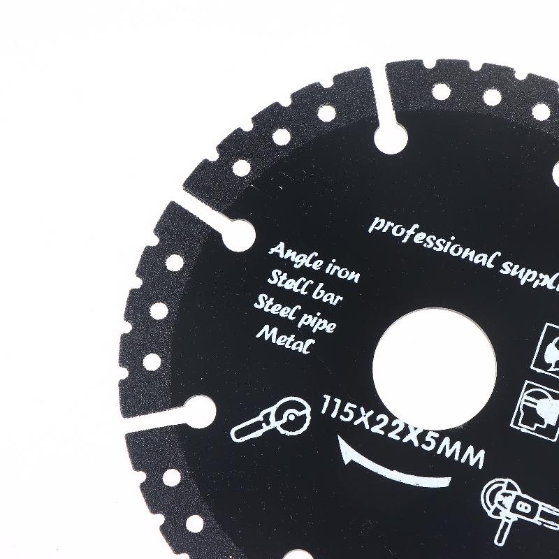 115/125Mm Metal Cutting Diamond Blades - Sharp Discs For Steel, Aluminum, Concrete, Stone, Marble, Iron Cutting Disc