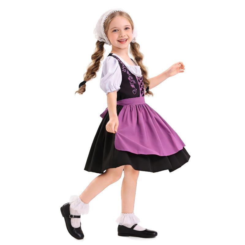 Bavarian Traditional Festival Party Dress Munich Oktoberfest Children's Clothing