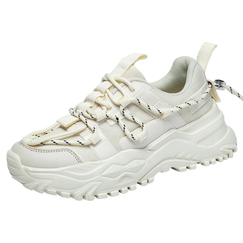 2025 new fashion couple dad shoes, Korean version of young student sports shoes men's trendy ins casual shoes
