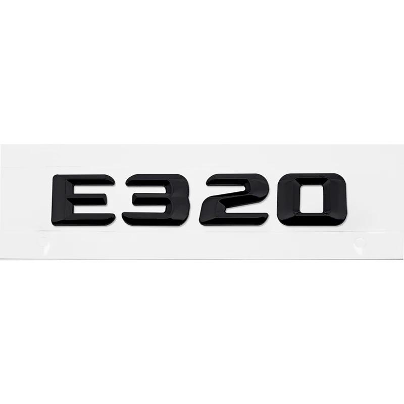 Car Rear Trunk Number Letter Sticker Tail Box Emblem Badge for E Class E300 E320 E350 E400 E420 E430 E500 E550 Logo Decal