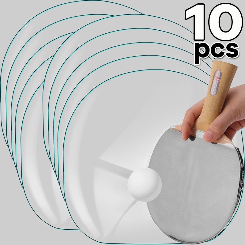 Transparent Maintenance Cover Table Tennis Racket Rubber Protection Film Tool Ping Pong Racket Protective Film Sticky 1-10pcs