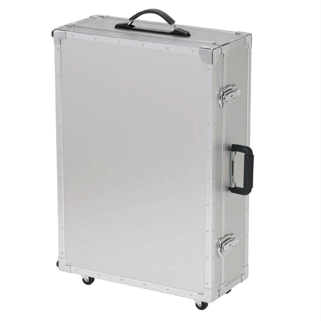 INGENIØR Aluminiumskoffert Ytre mål (Innvendige dimensjoner) 666(650)X466(450)X210(197)mm KA-44
