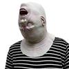 Fruktansvärd Halloween upp och ner Spökmask Skrämmande Grimas Latexmask Realistisk Helhuvud Maskerad Festmask Cosplay Kostym