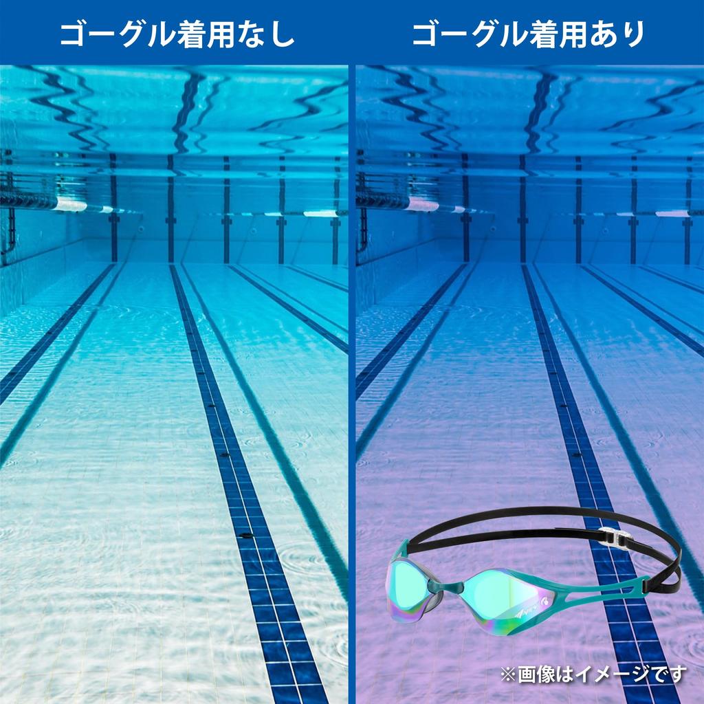 View BladeFZERO V128SAM SKEM Swimming Made In Racing Model with Wide Field of View and Stable for Ages 10 and WA Mirror Type with Function Goggles,