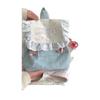 Versatile Shoulder Floral Canvas Schoolbag Backpack Fresh And Cute Girl Commuter Backpack Woman
