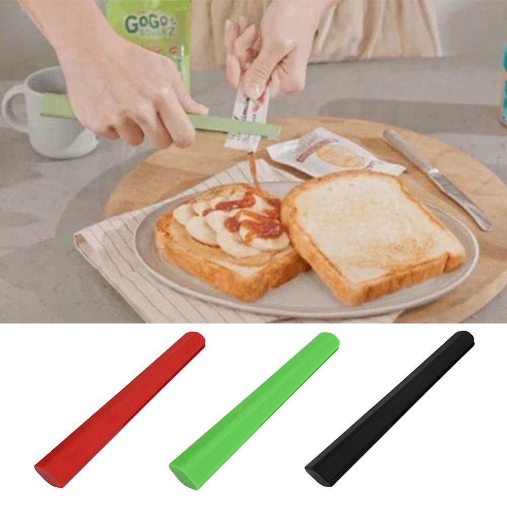 Non Dirty Hands Auxiliary Squeezing Clips Small Durable Sauce Pack Squeezing Device Portable Sauce Packet Extruder Outdoor Home