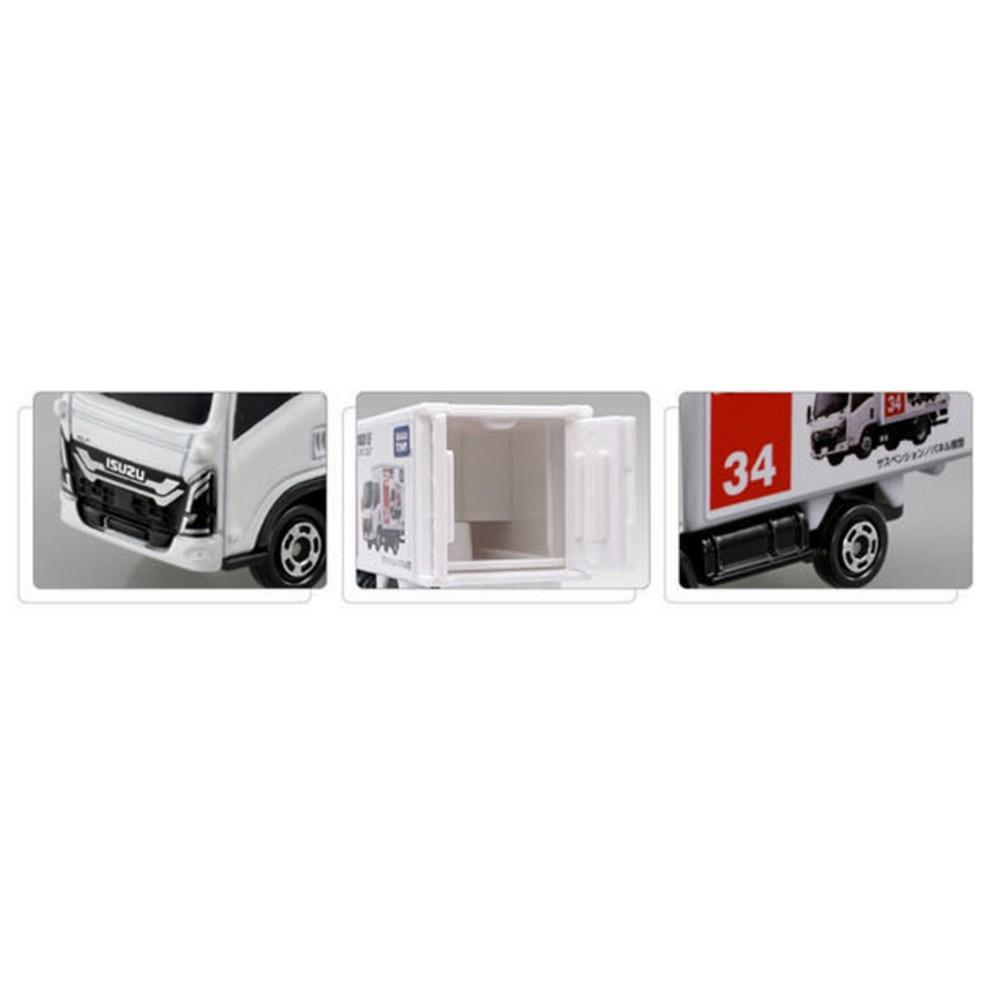 Tomica No. 34 Isuzu Elf Miniature Die-Cast Truck Toy