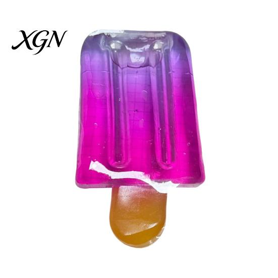 Gradient Color Ice Stick Toy Squeeze Stress Relief Simulation Cream Anxiety Lolly Sensory Hand Exercise Relaxation Tool Summer Party Gift Ball