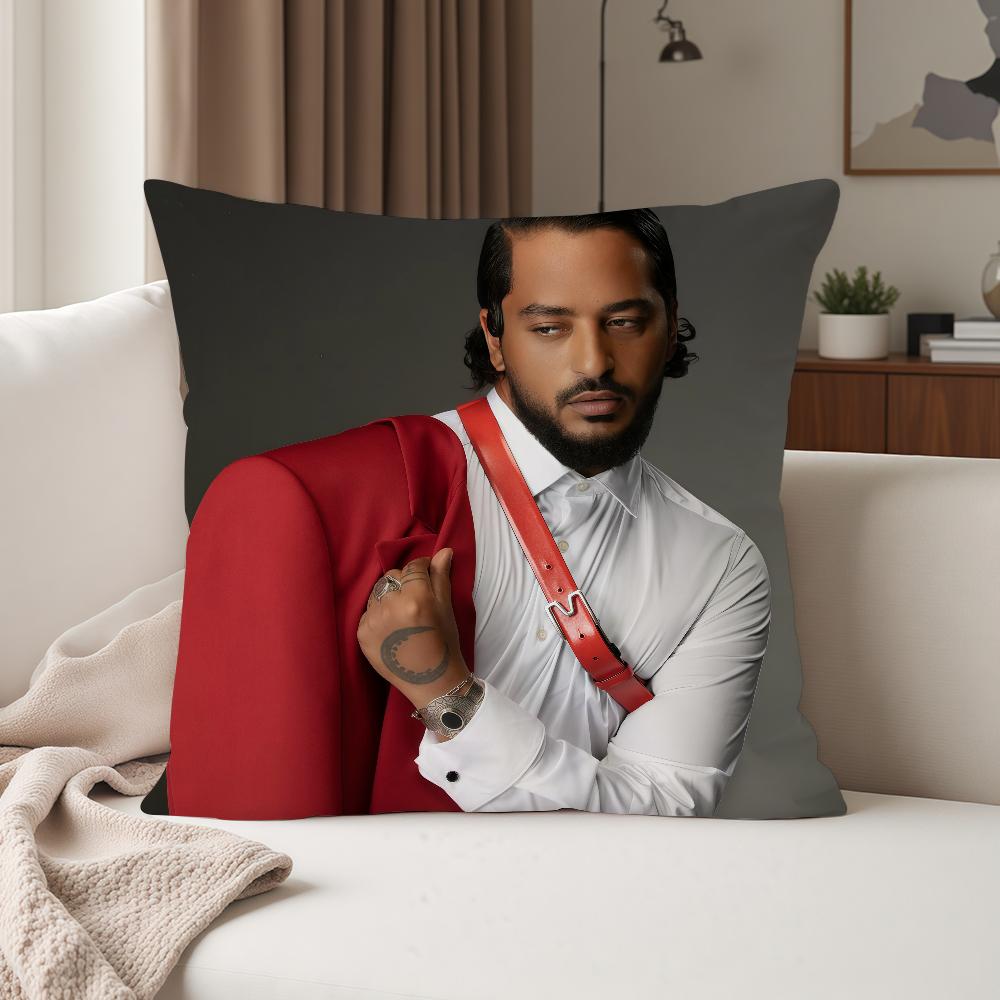Singer Slimane Il Faut Que Tu Saches Pillow Case Suitable For Bedrooms Living Rooms Cars Home Decoration
