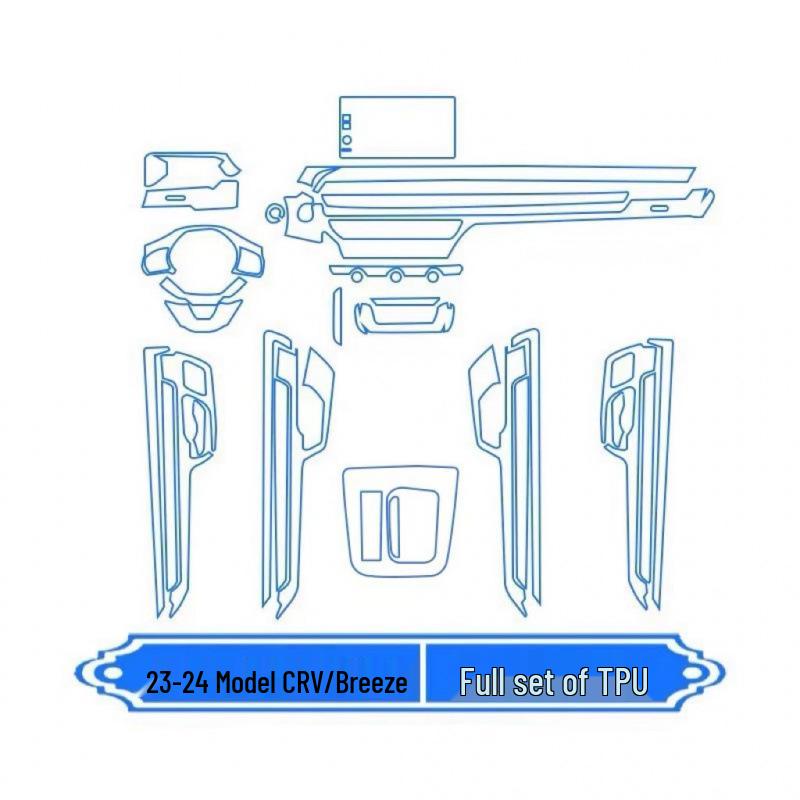 Honda 23-25 CRV/Breeze Navigation Screen TPU Protector