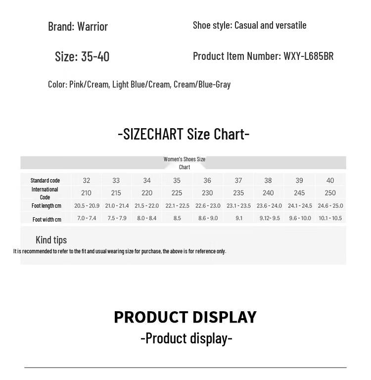 Tênis Casuais Esportivos Femininos Warrior L685BR