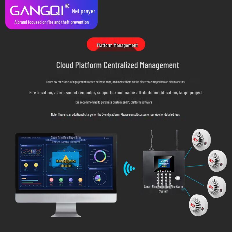 Gangqi Smart Wireless Smoke Alarm