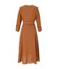 SOUP Big Collar Belted Long Dress (Oy4Opca)