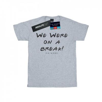 Herren We Were On A Break Text T-Shirt